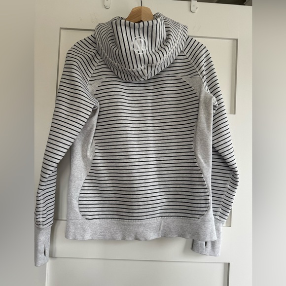 Striped Zip-Up Jacket - Picture 4 of 5